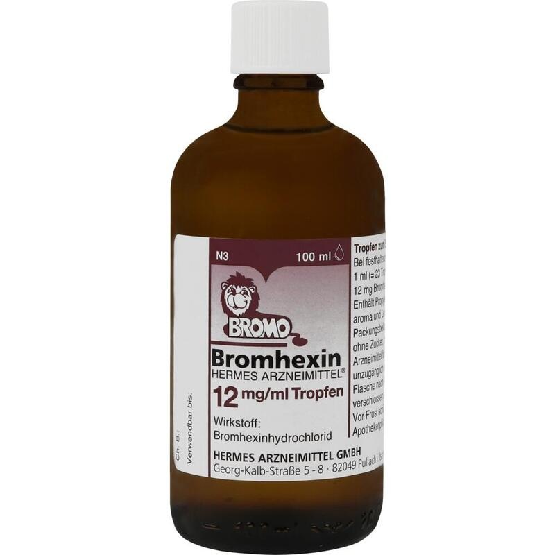 BROMHEXIN Hermes Arzneimittel 12 mg/ml Tropfen