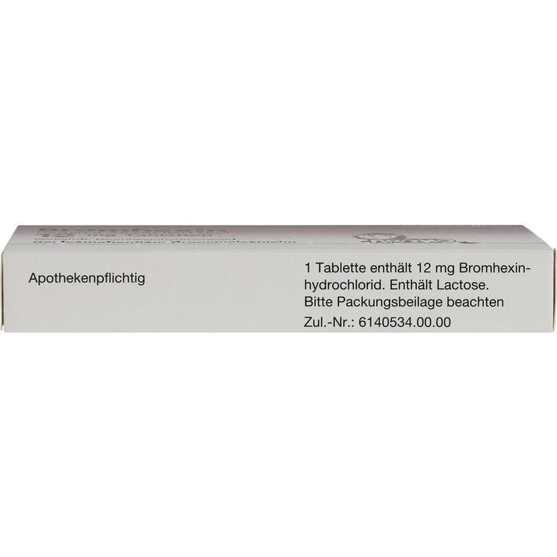 BROMHEXIN Hermes Arzneimittel 12 mg Tabletten