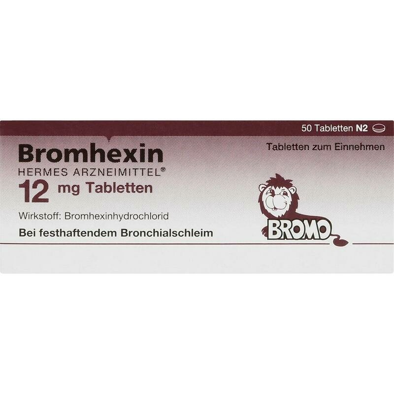 BROMHEXIN Hermes Arzneimittel 12 mg Tabletten