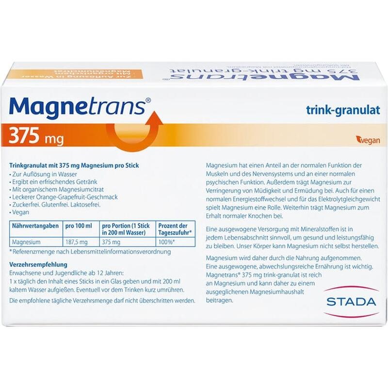 MAGNETRANS 400 mg trink-granulat