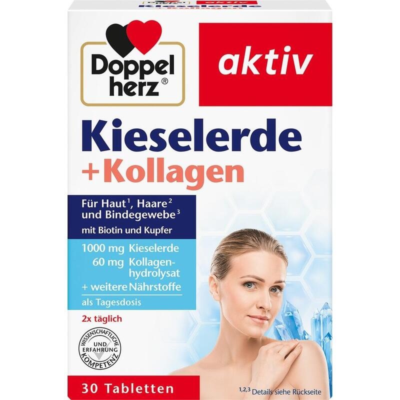 DOPPELHERZ Kieselerde+Kollagen Tabletten