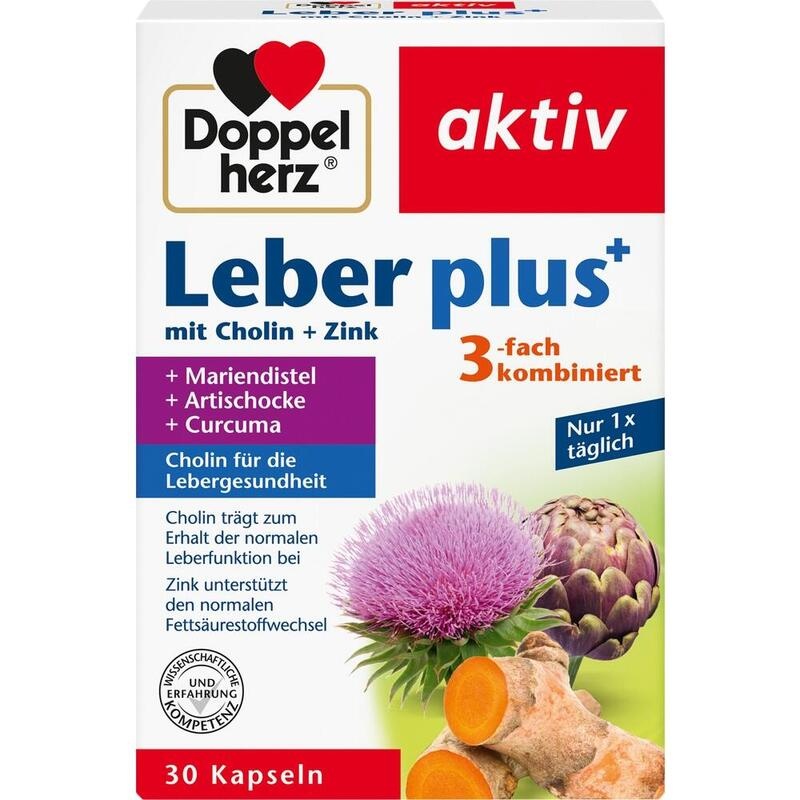 DOPPELHERZ Leber plus Kapseln