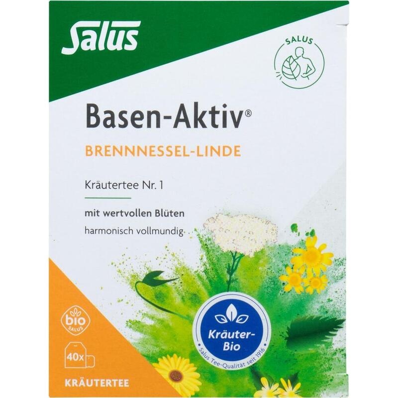 BASEN AKTIV Tee Nr.1 Brennnessel-Linde Bio Salus