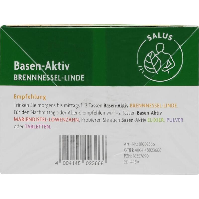BASEN AKTIV Tee Nr.1 Brennnessel-Linde Bio Salus