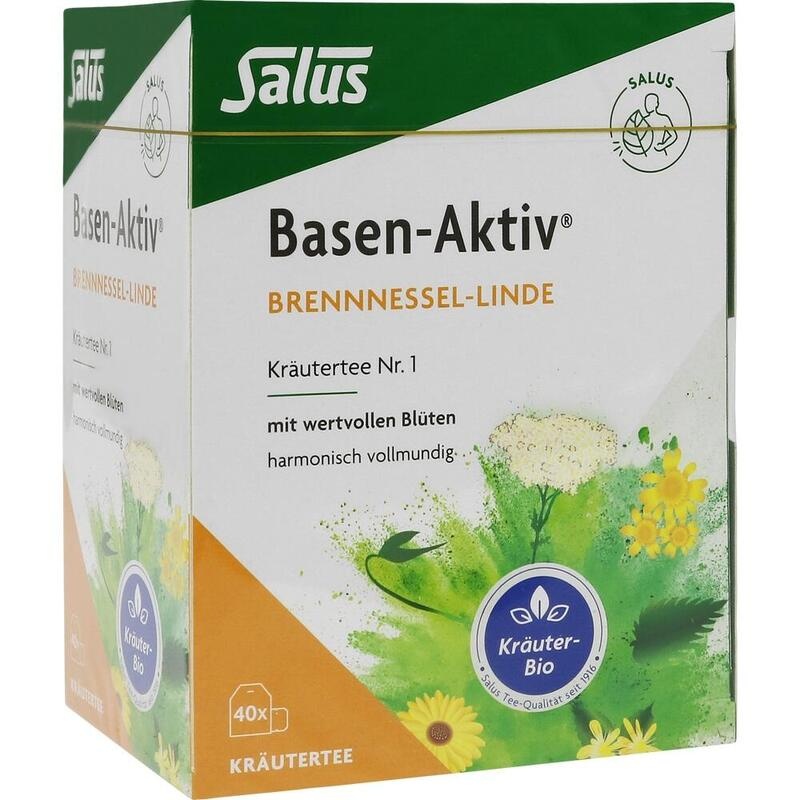 BASEN AKTIV Tee Nr.1 Brennnessel-Linde Bio Salus