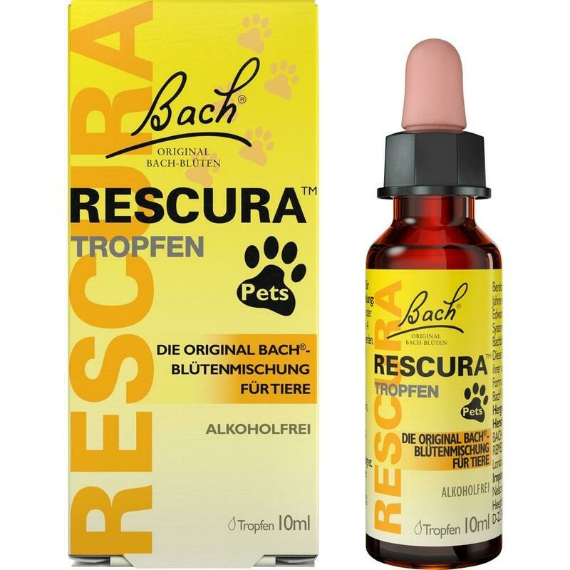 BACHBLÜTEN Original Rescura Pets Tro.alk.frei vet.