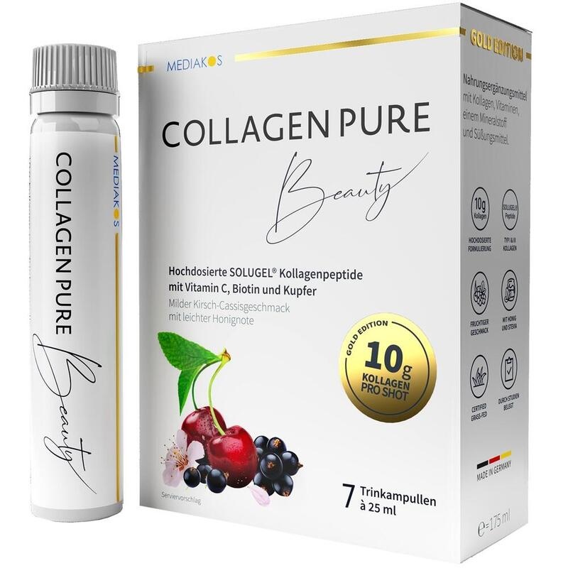 COLLAGEN PURE Beauty 10g Kollagen hochdos.Gold TRA