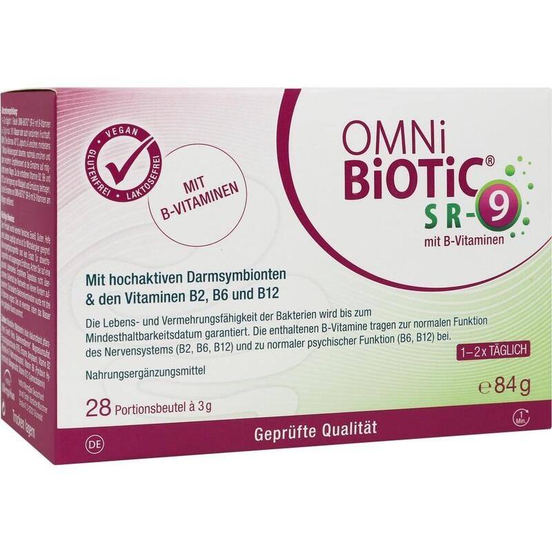 OMNI BiOTiC SR-9 mit B-Vitaminen Pulver Beutel