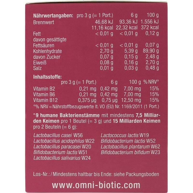 OMNI BiOTiC SR-9 mit B-Vitaminen Pulver Beutel