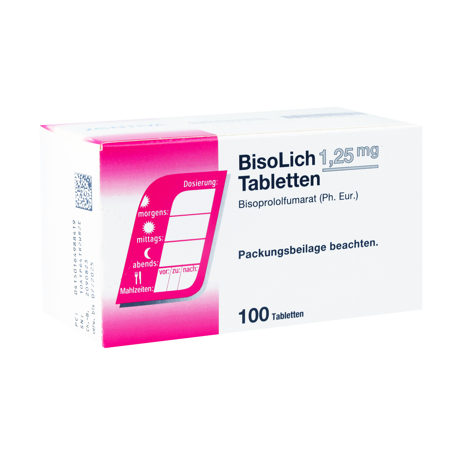 BISOLICH 1,25 mg Tabletten