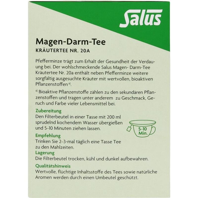 MAGEN-DARM TEE Kräutertee Nr.20a Bio Salus Fbtl.