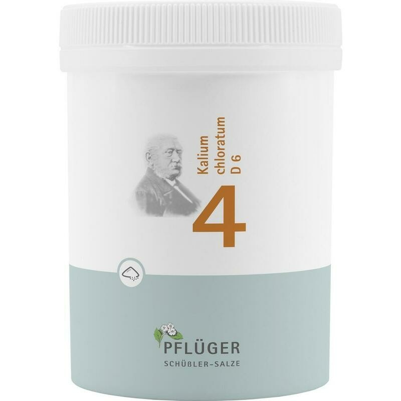 BIOCHEMIE Pflüger 4 Kalium chloratum D 6 Pulver