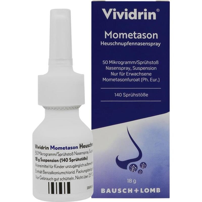 VIVIDRIN Mometason Heuschn.Nspr.50μg/Sp. 140SprSt.