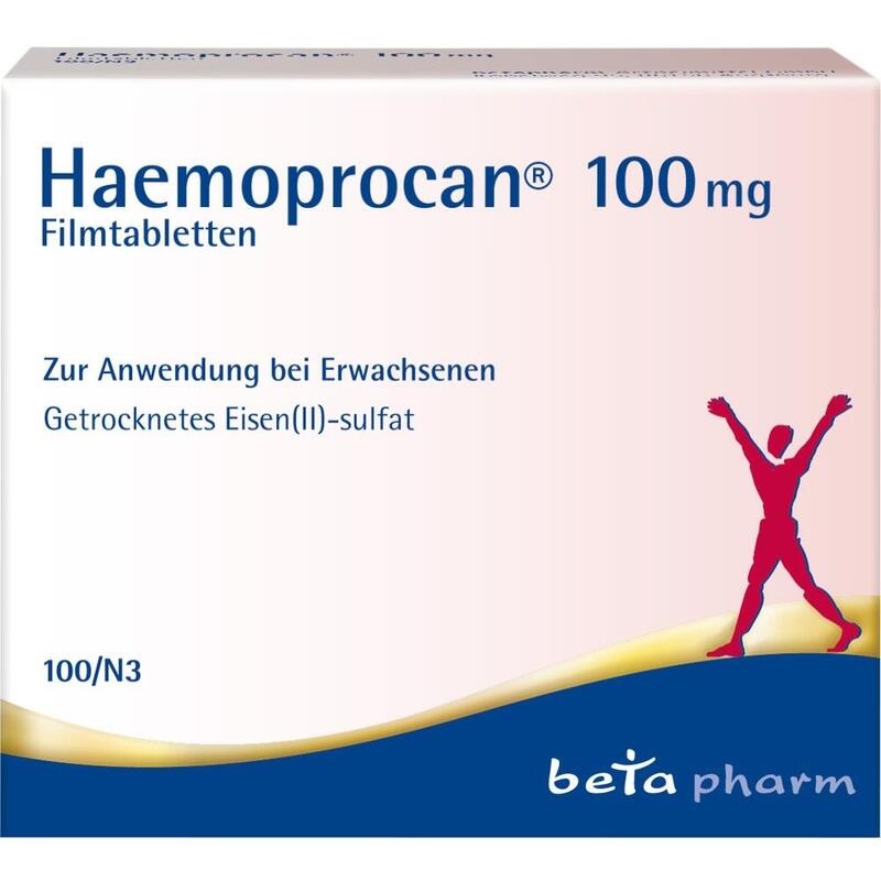HAEMOPROCAN 100 mg Filmtabletten