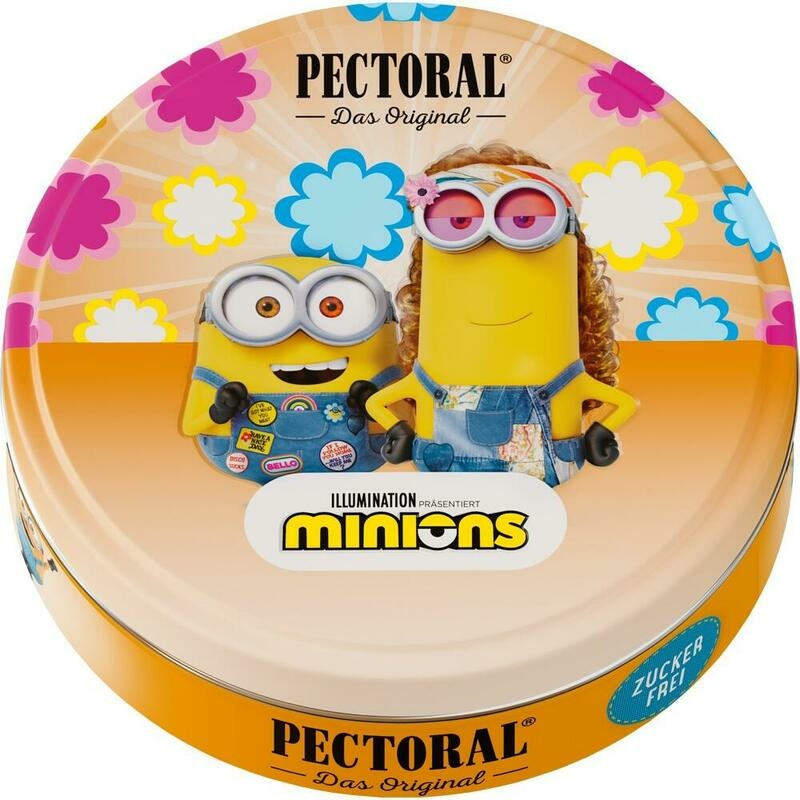 PECTORAL für Kinder Minions Dose Flower Power