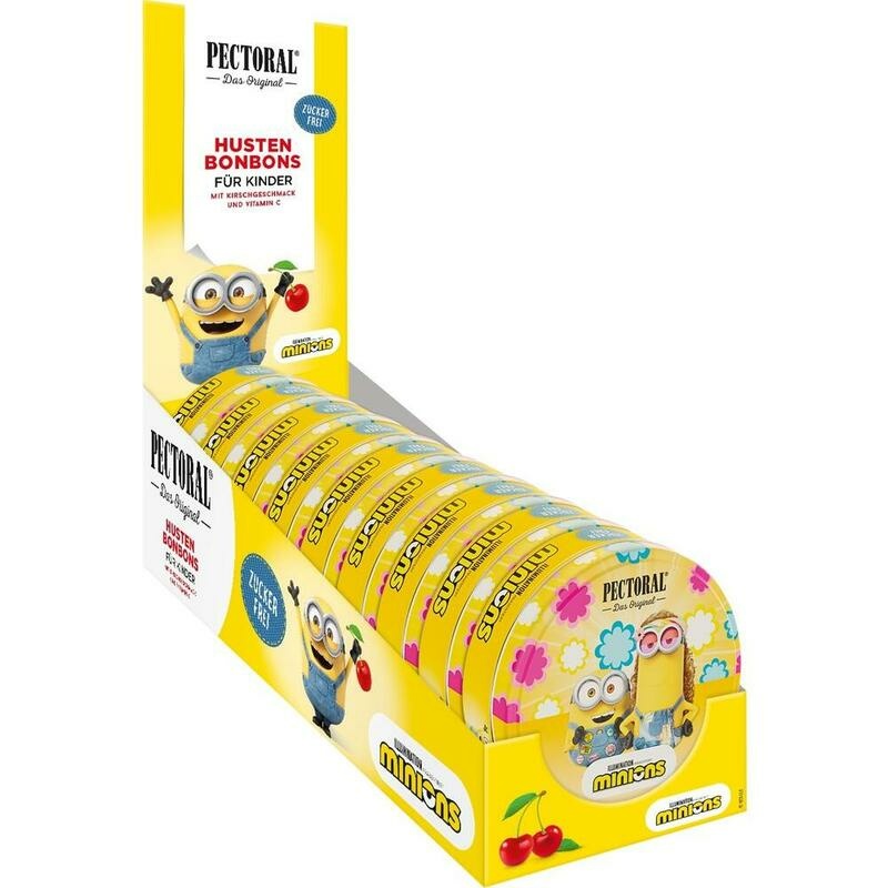 PECTORAL für Kinder Minions Dose Flower Power