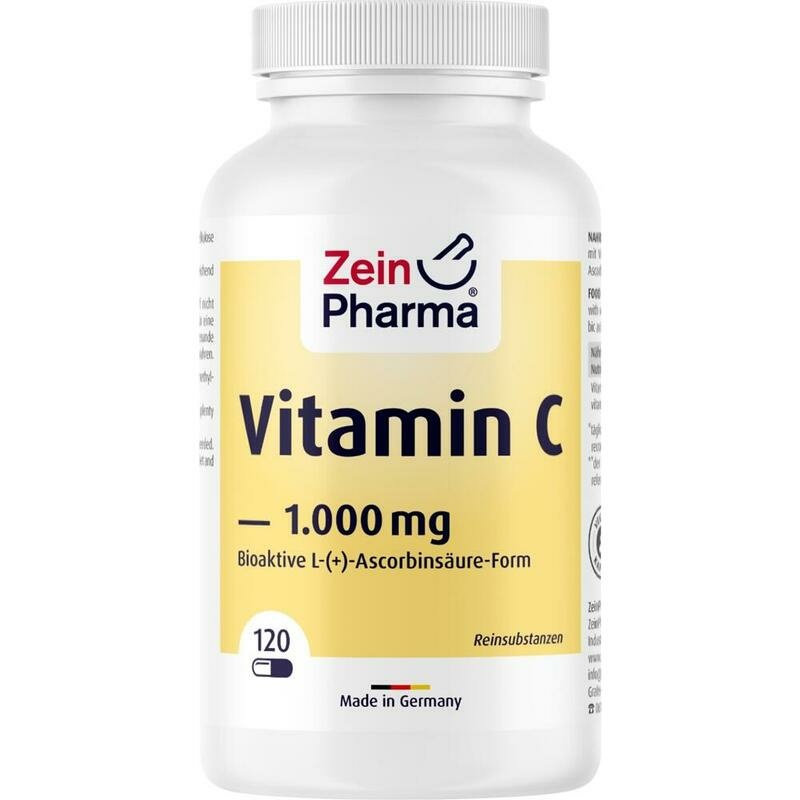 VITAMIN C 1000 mg Kapseln ZeinPharma