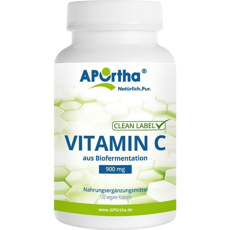VITAMIN C 900 mg aus Biofermentation Kapseln