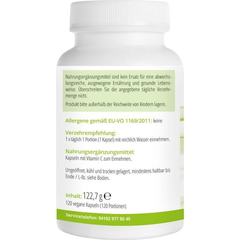 VITAMIN C 900 mg aus Biofermentation Kapseln