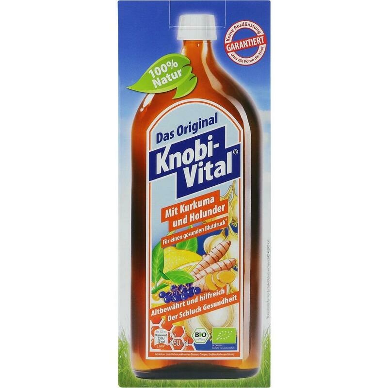 KNOBIVITAL mit Kurkuma und Holunder Bio