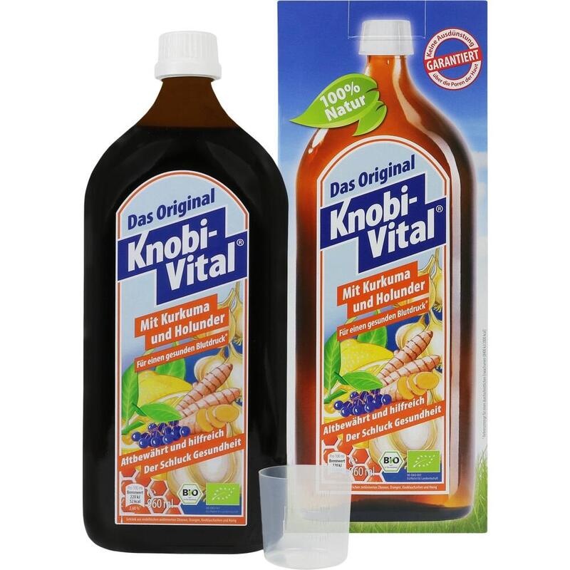 KNOBIVITAL mit Kurkuma und Holunder Bio