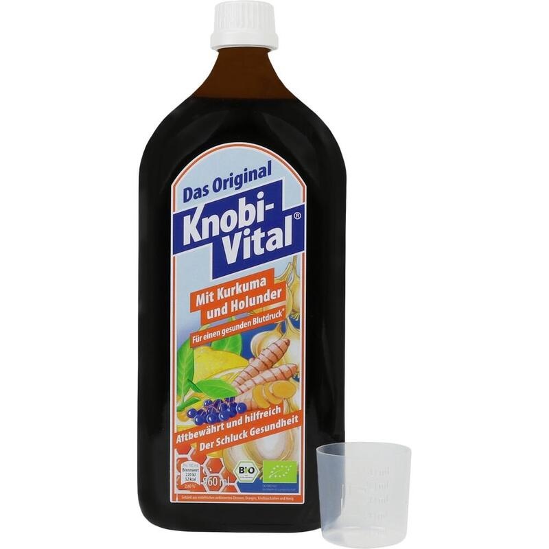 KNOBIVITAL mit Kurkuma und Holunder Bio