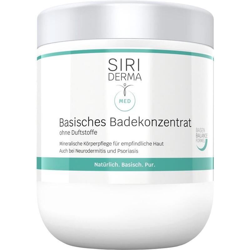 SIRIDERMA basisches Badekonzentrat