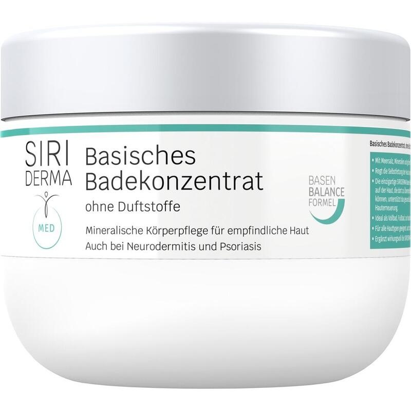 SIRIDERMA basisches Badekonzentrat