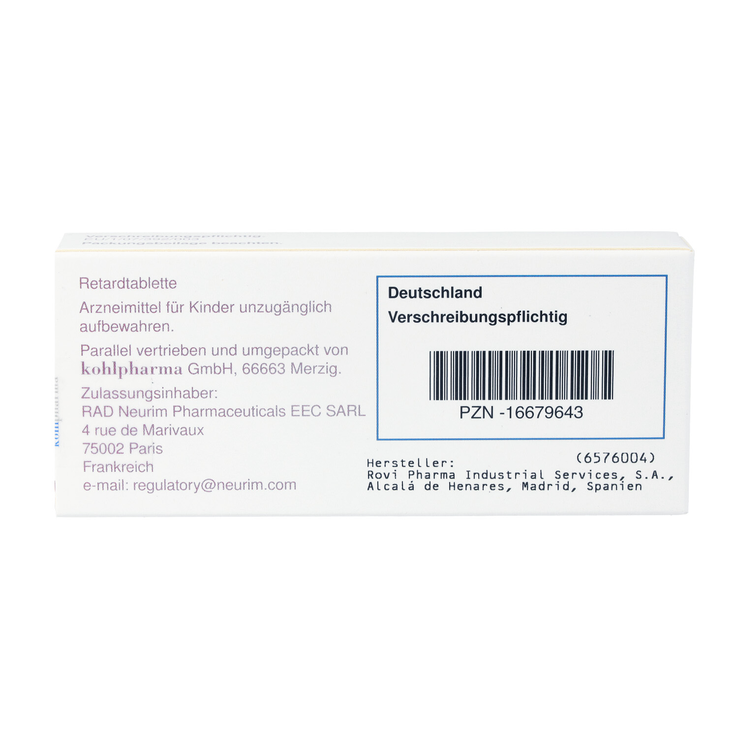 CIRCADIN 2 mg Retardtabletten