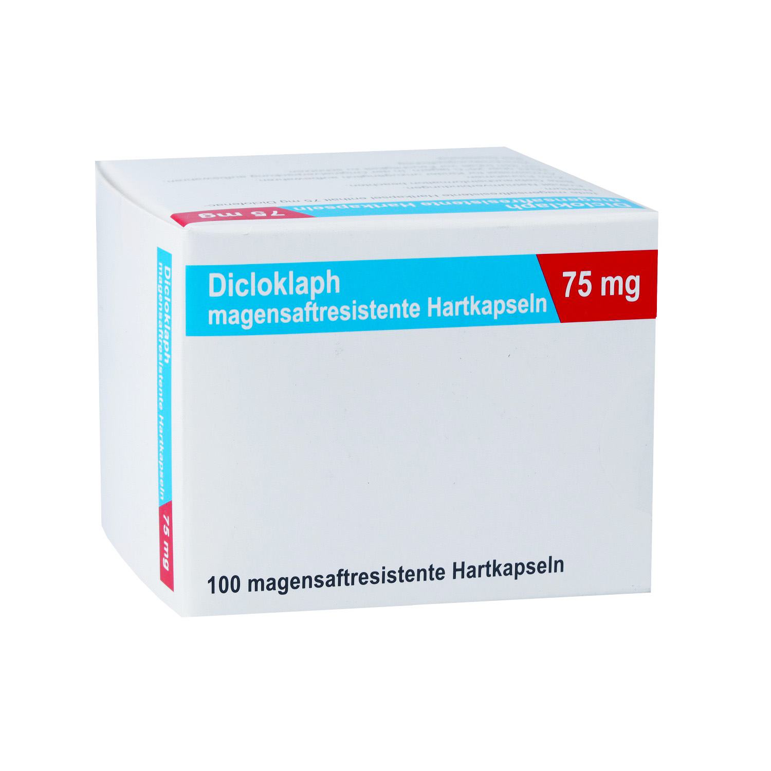 DICLOKLAPH 75 mg magensaftresistente Hartkapseln