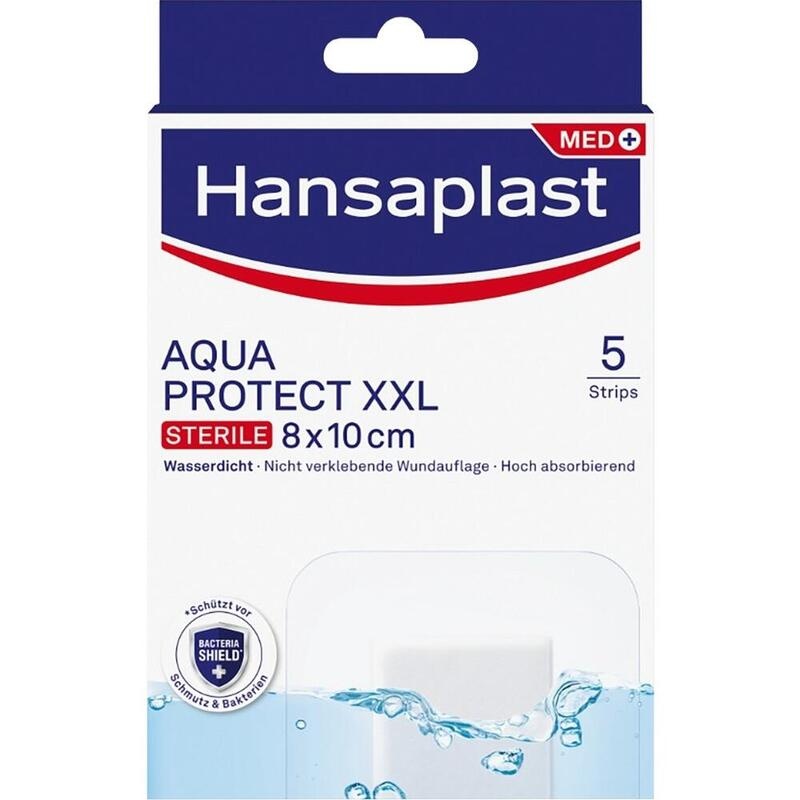 HANSAPLAST Aqua Protect Wundverb.steril 8x10 cm