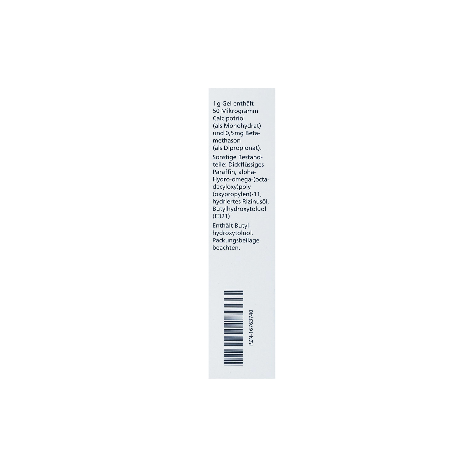 CALCIPOTRIDERM comp.50 μg/g + 0,5 mg/g Gel