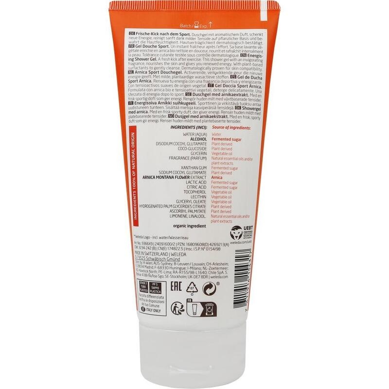 WELEDA Sport Frische-Kick-Duschgel Arnika