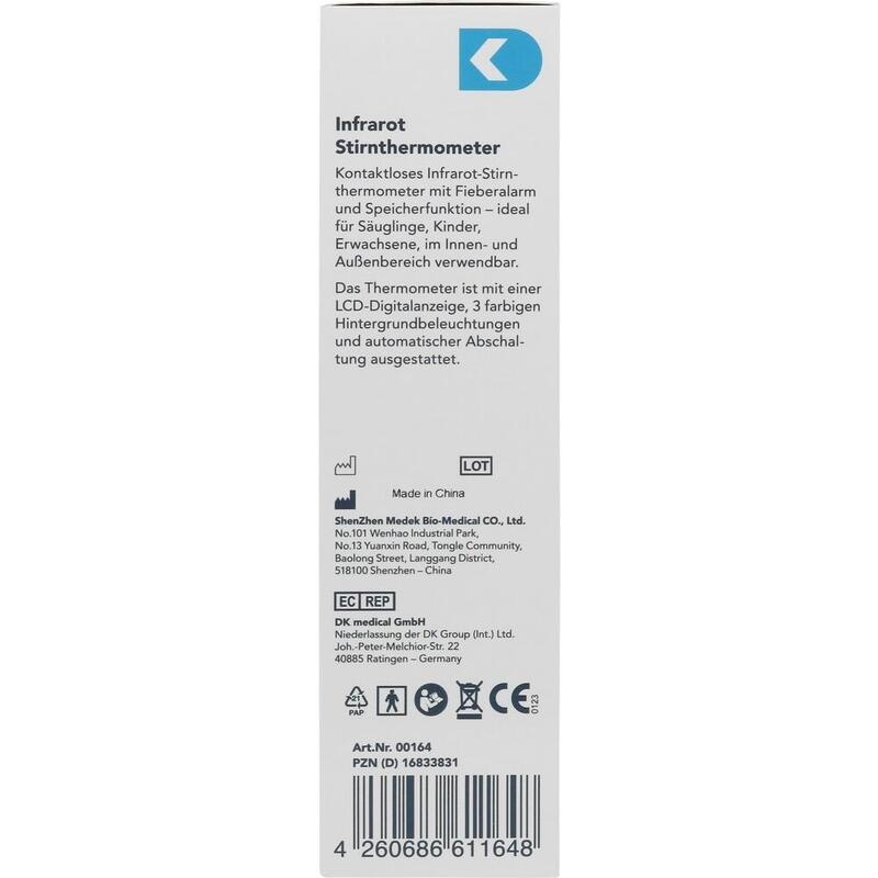 IR Stirnthermometer DK med