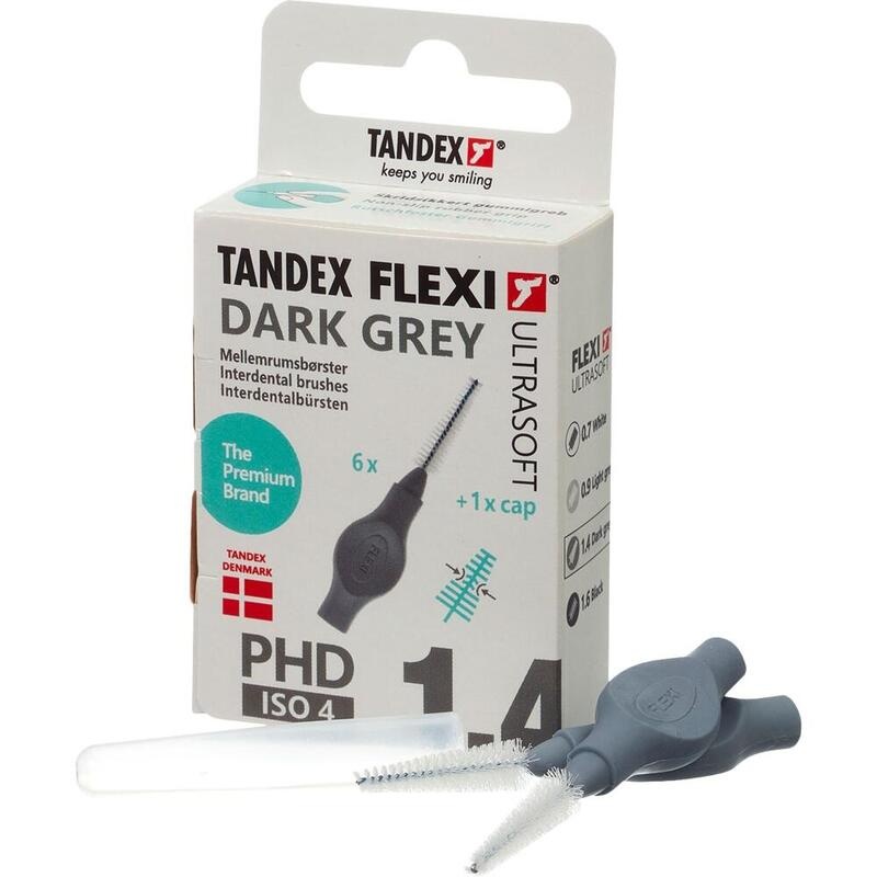 TANDEX FLEXI UltraSoft Bürste PHD 1.4/ISO 4 d.grau