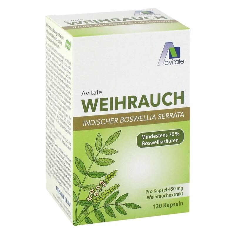 WEIHRAUCH 450 mg Boswellia Serrata Kapseln