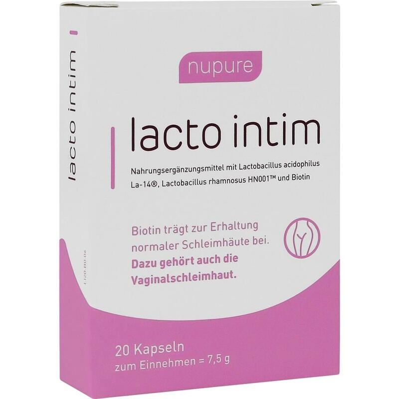LACTO INTIM oral Probiotikum bei bakt.Vaginose