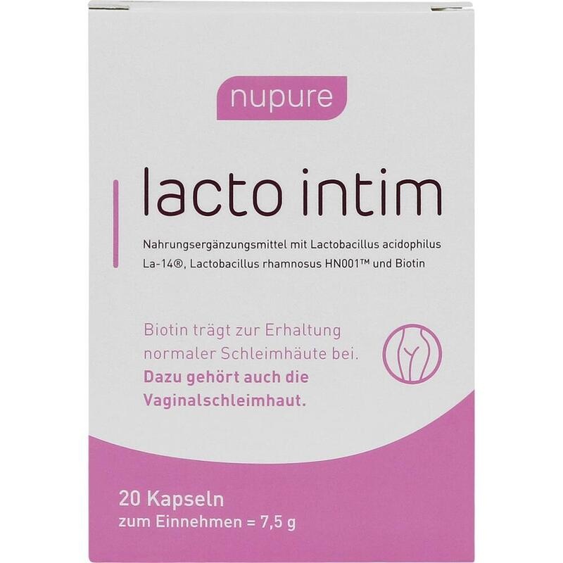 LACTO INTIM oral Probiotikum bei bakt.Vaginose