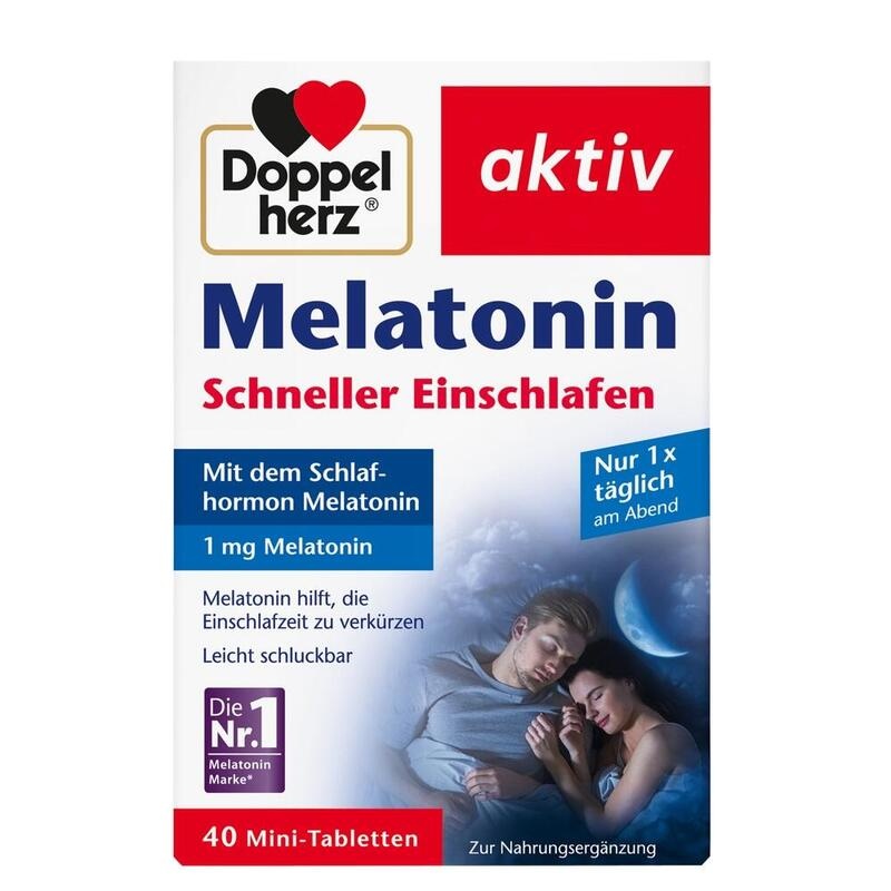 DOPPELHERZ Melatonin Tabletten
