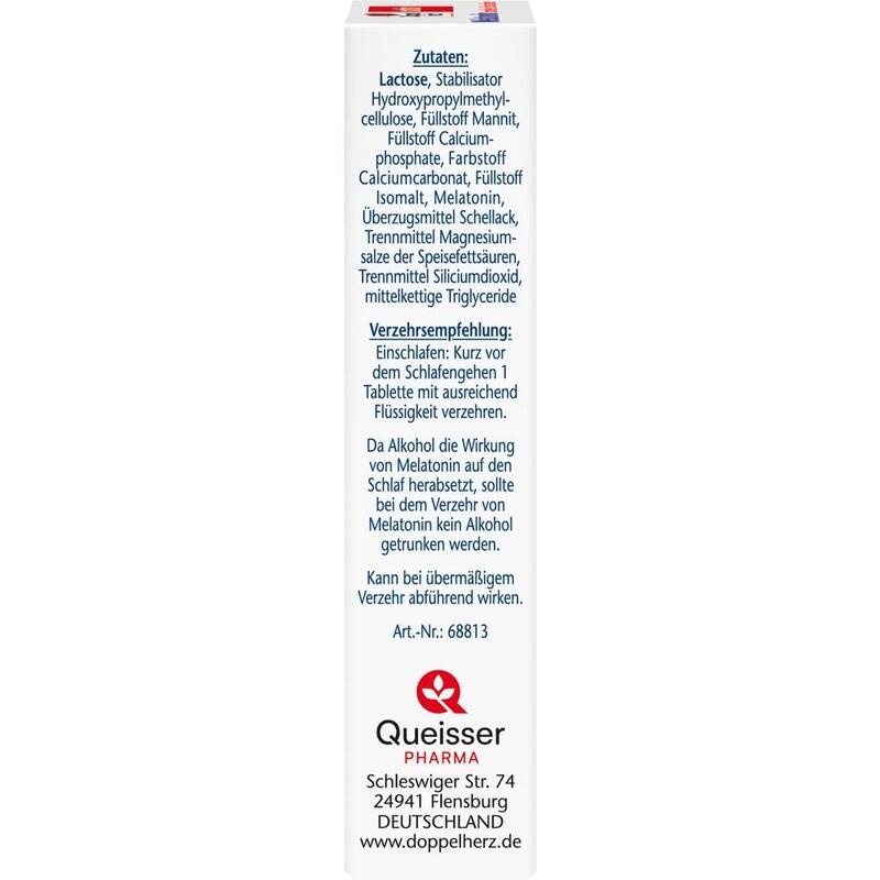 DOPPELHERZ Melatonin Tabletten