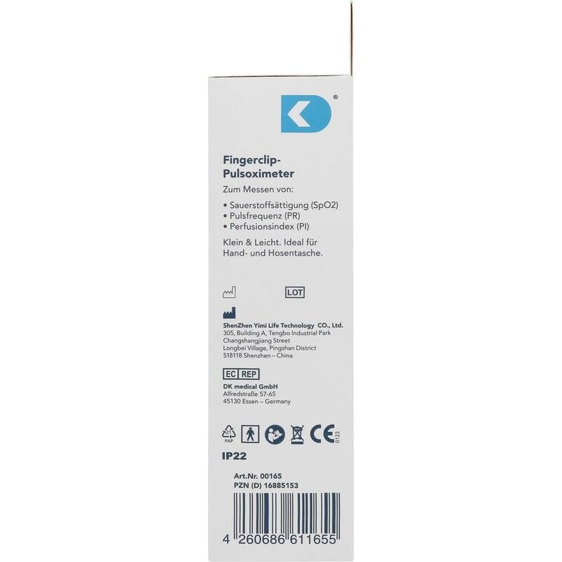 PULSOXIMETER Fingerclip digital