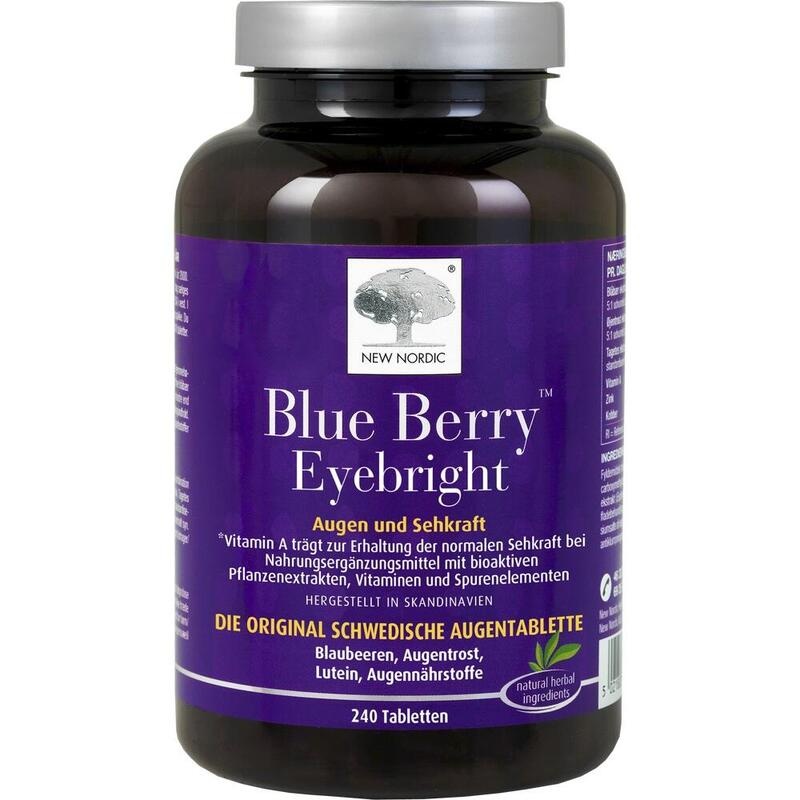BLUE BERRY Eyebright Tabletten