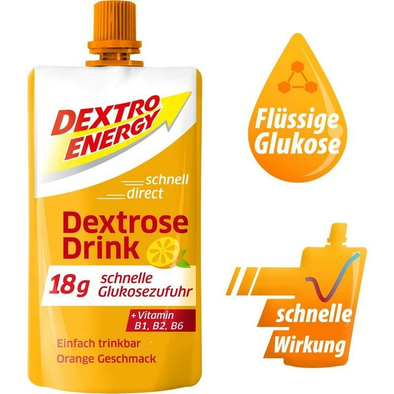 DEXTRO ENERGY Dextrose Drink Orange
