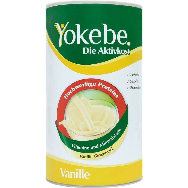 YOKEBE Vanille lactosefrei NF2 Pulver