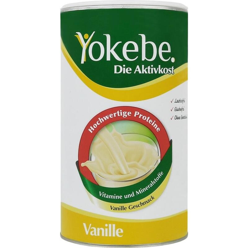 YOKEBE Vanille lactosefrei NF2 Pulver Starterpack