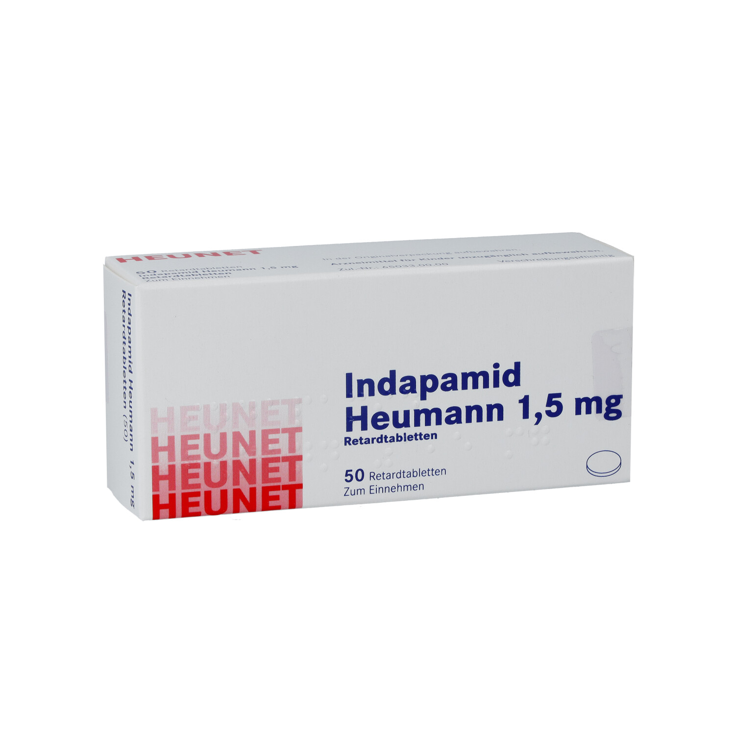INDAPAMID Heumann 1,5 mg Retardtabletten Heunet