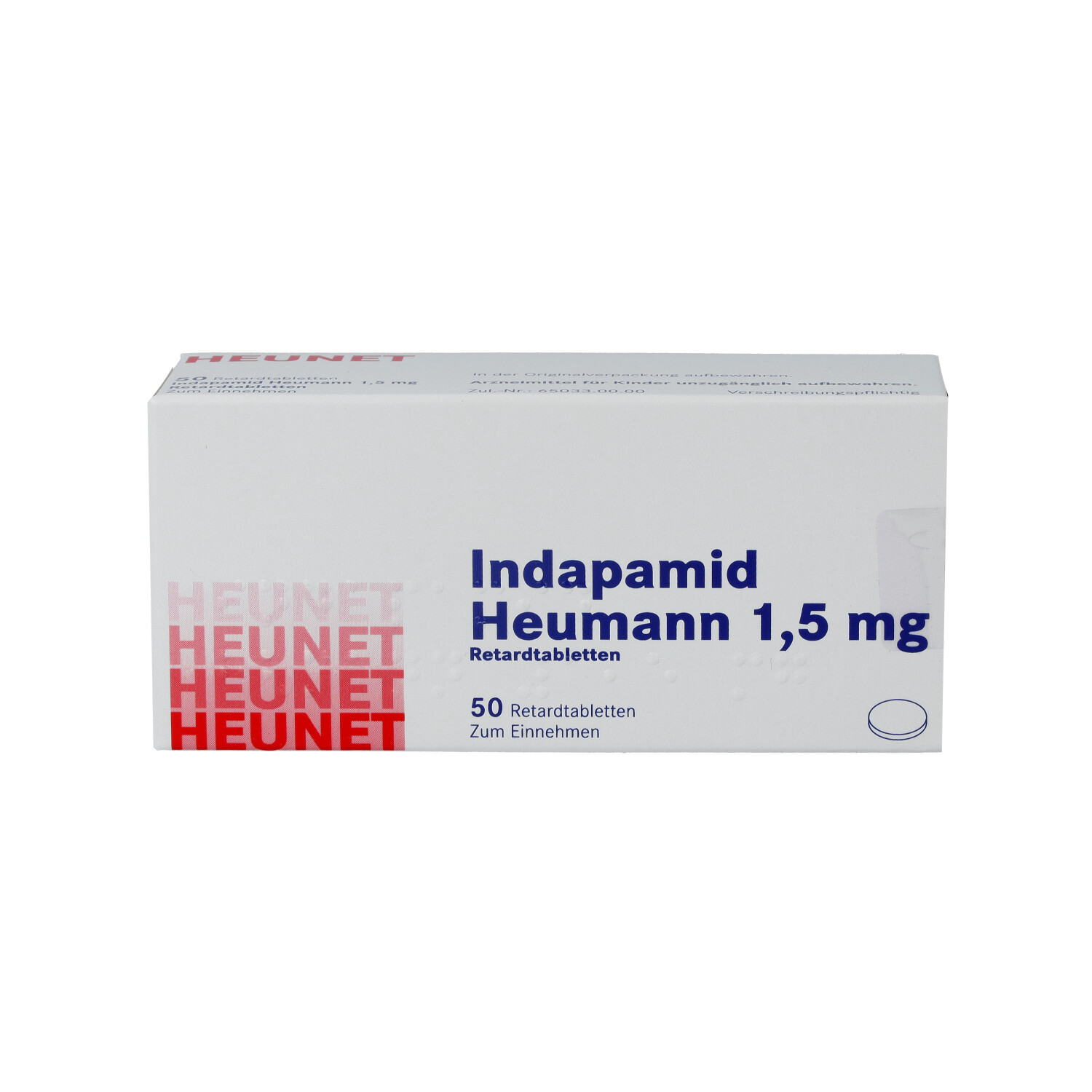INDAPAMID Heumann 1,5 mg Retardtabletten Heunet