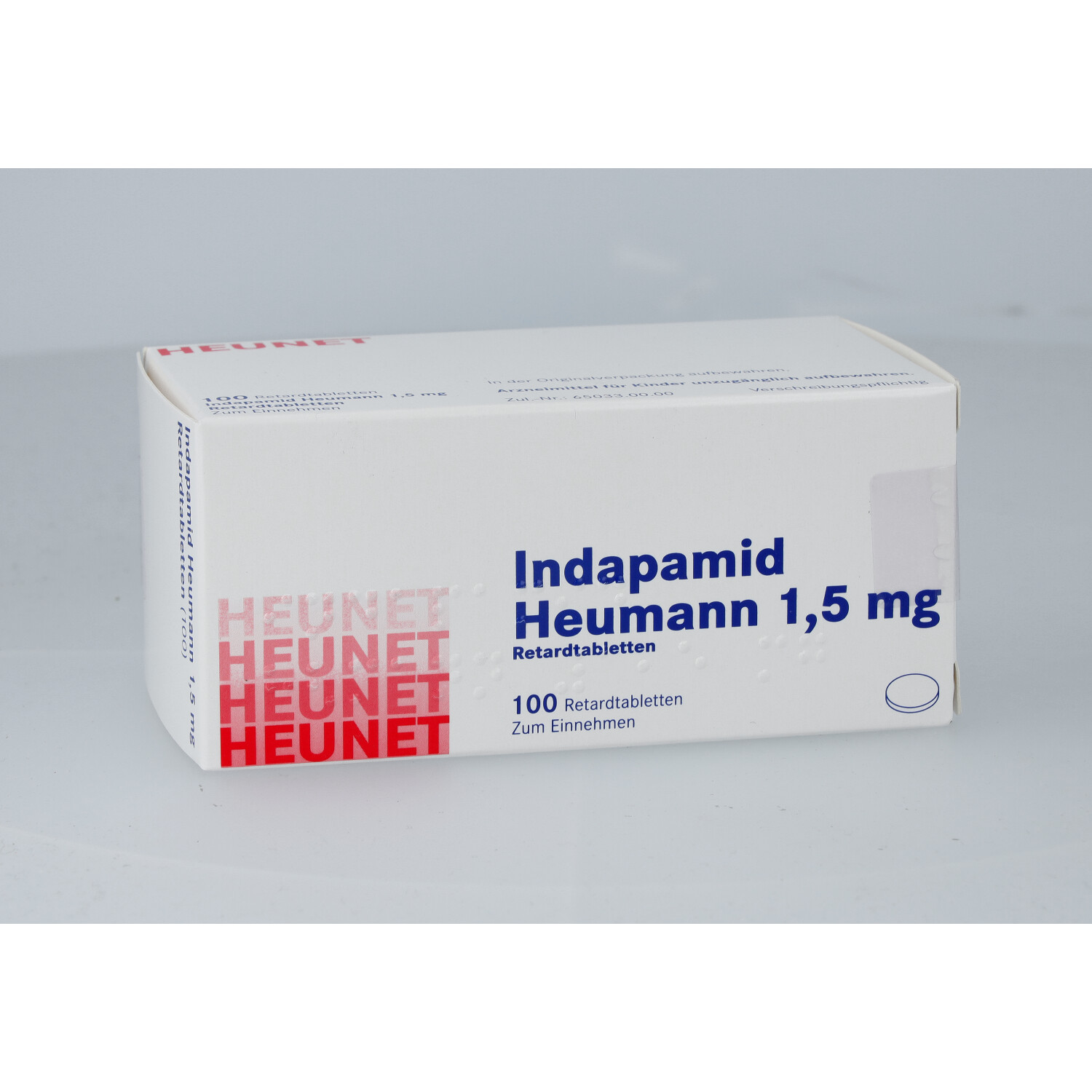 INDAPAMID Heumann 1,5 mg Retardtabletten Heunet