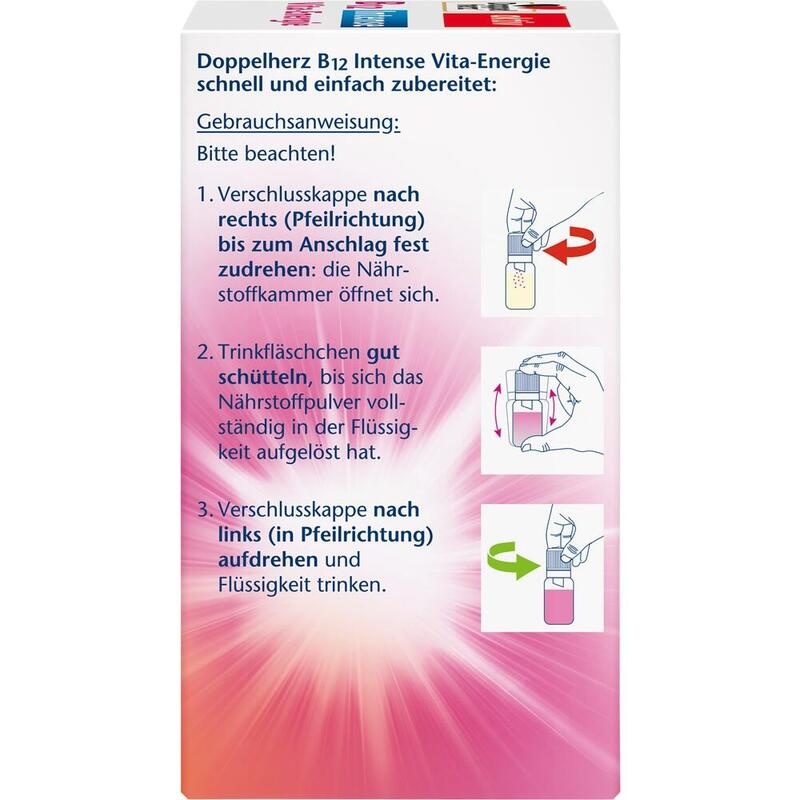 DOPPELHERZ B12 Intense Vita-Energie Trinkfl.