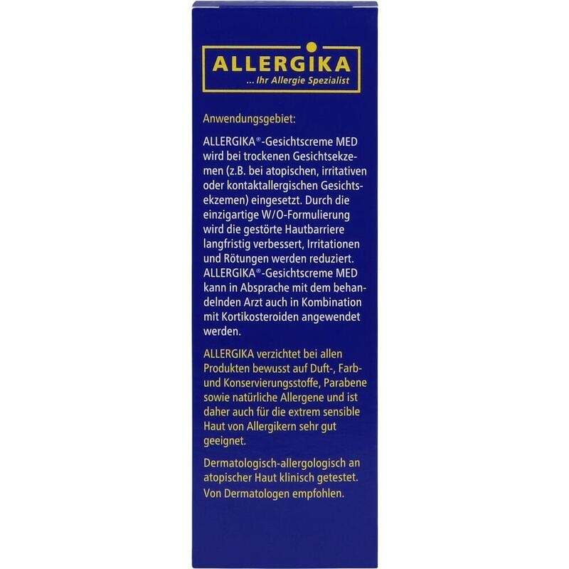 ALLERGIKA Gesichtscreme MED
